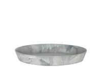 Untersetzer Claire grau D26 H4