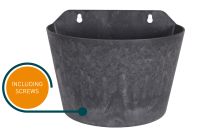 Wandhänger Claire schwarz D24x16 H18