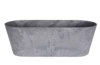 Balkonkasten Claire grau D55x16 H17