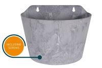 Wandhänger Claire grau D24x16 H18