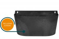 Wandhänger Claire schwarz D38x17 H20