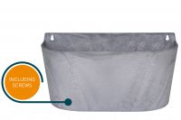 Wandhänger Claire grau D38x17 H20
