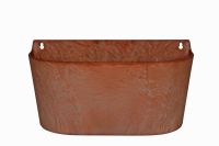 Wandhänger Claire rost D38x17 H20