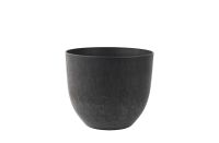Topf Bola schwarz D28 H24