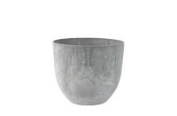 Topf Bola grau D28 H24