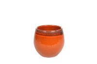 Topf Charlotte orange D15 H13