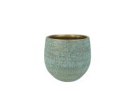 Topf Ryan shiny blue D18 H16