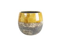Topf Lindy ocker D16 H13