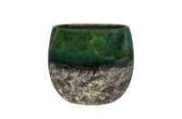 Topf Lindy green black D23 H20