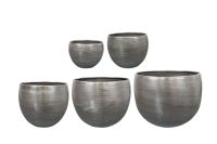 Topf Satz von 5 Rowen lead D38 H30