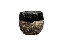 Topf Lindy schwarz D19 H16