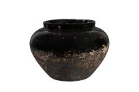 Krug Lindy schwarz D28 H20