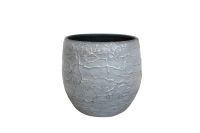 Topf Evi antique silver D19 H16