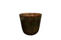 Topf Palermo marble brown D23 H22