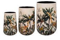Vase Satz von 3 Safari dream D20 H29