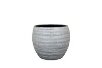 Topf Manuel shiny grey D21 H18