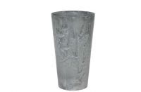 Vase Claire grau D28 H49