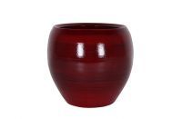 Topf Cresta dunkelrot D33 H28