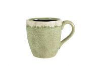 Becher Jorrit satin green D15x11 H11