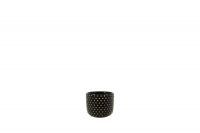 Topf Bolino shiny black D8 H8 