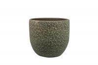 Topf Rinca shiny green D25 H23