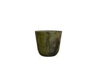 Topf Palermo marble green D17 H15