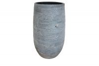 Topf hoch Evi antique silver D18 H30