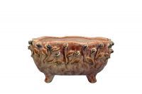 Schale Irene pastelroze D26x18 H13